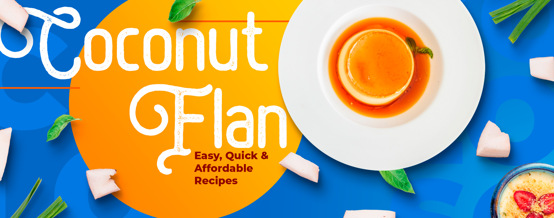 flan de coco