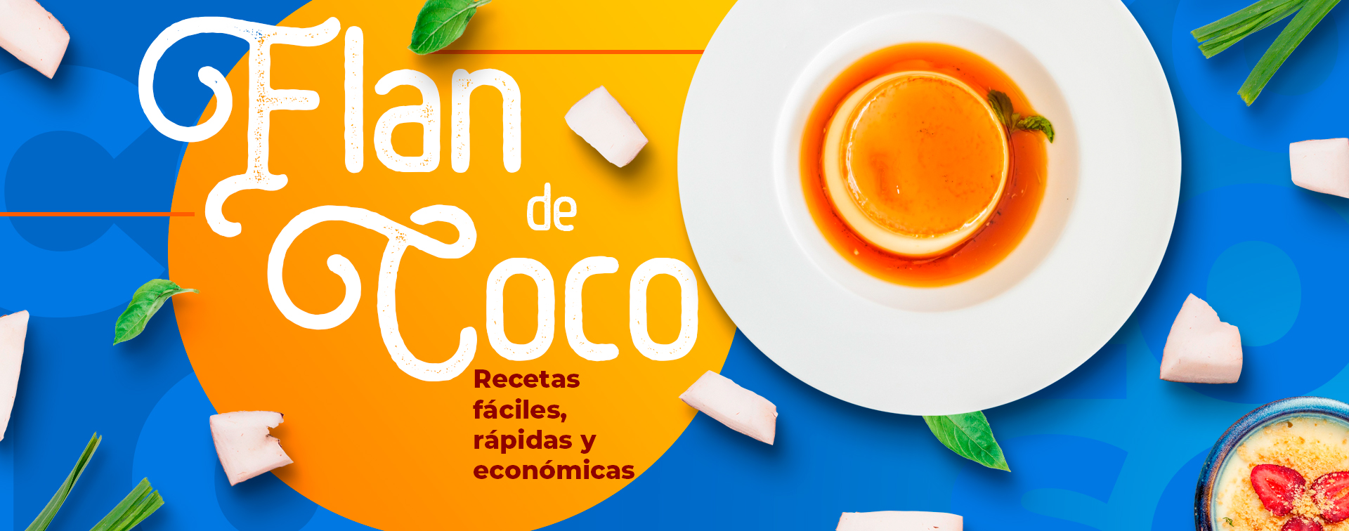 flan de coco